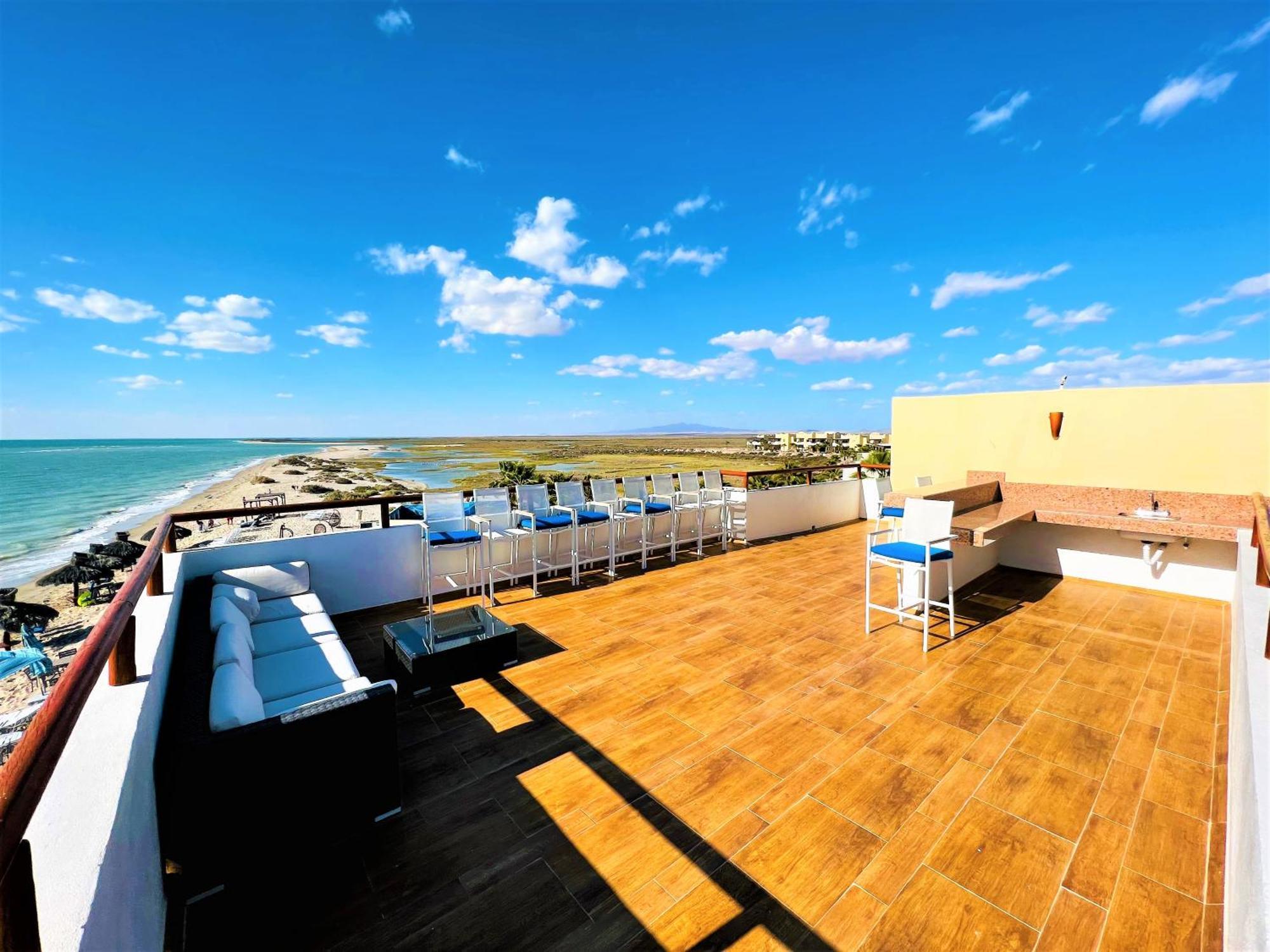 Rocky Point - Ocean Front - King - Suites - Sleeps12 - Gated - Pools Wi-Fi Bahia La Choya Exterior photo